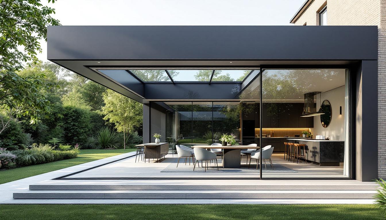Véranda contemporaine