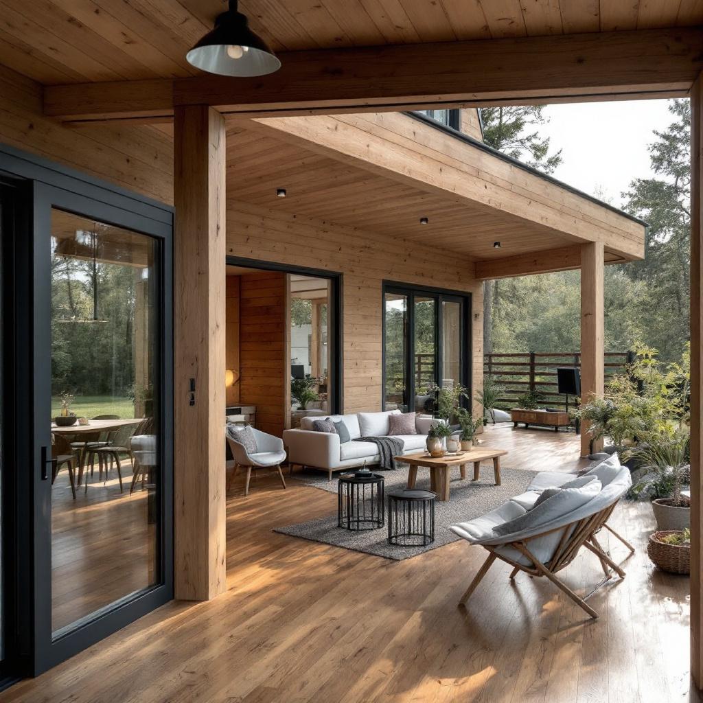 Création véranda extension maison - Une véranda moderne en aluminium baignée de lumière