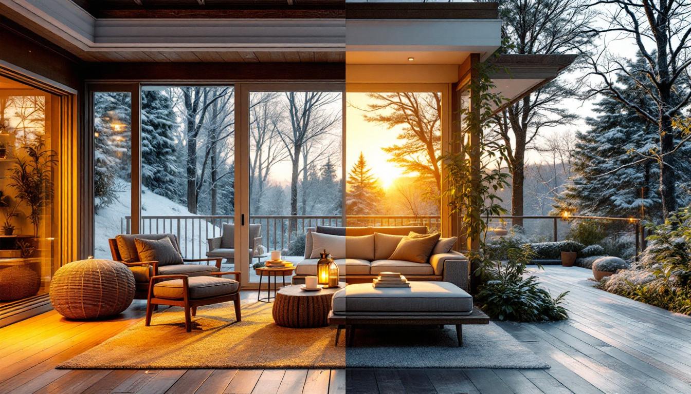 Véranda Chauffée : Confort Hivernal & Agrandissement Maison